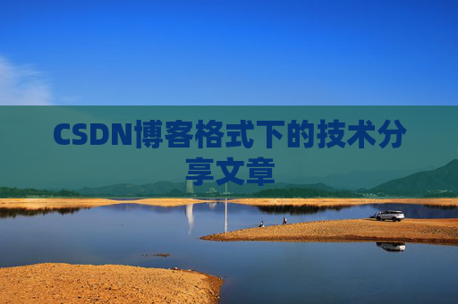 CSDN博客格式下的技术分享文章